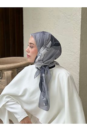 روسری رنگی پلی استر Modakaşmir - کد 942074885