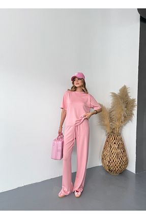 ست بالاتنه و پائین تنه مشکی زنانه بافت BEJNA - کد 942211974