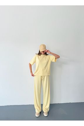 ست بالاتنه و پائین تنه مشکی زنانه بافت BEJNA - کد 942211922