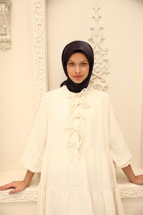 روسری رنگی پلی استر Silk Home - کد 941950100