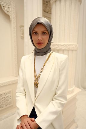 روسری رنگی پلی استر Silk Home - کد 941950098