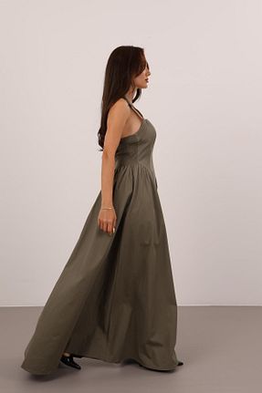 لباس خاکی زنانه بافتنی FACETTE - کد 942257060