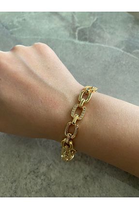 دستبند استیل (فولاد) زرد استیل (فولاد) RaSen Collection - کد 942311627