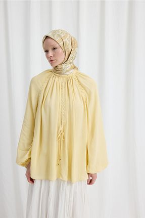 روسری رنگی پلی استر cs camellia scarf - کد 942306208