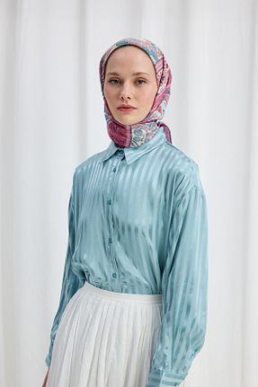 روسری رنگی پلی استر cs camellia scarf - کد 942306017