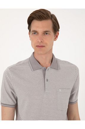 پولوشرت طوسی مردانه رگولار Pierre Cardin - کد 942300707
