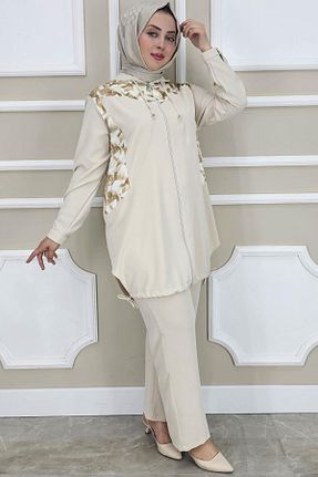 ست بالاتنه و پائین تنه حجاب رنگی زنانه رگولار PYS - کد 942351755