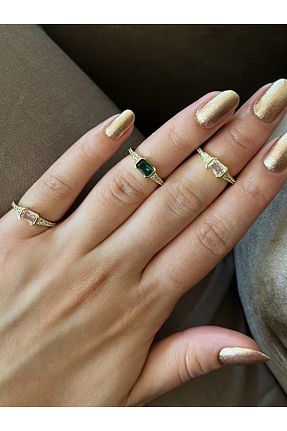 انگشتر استیل (فولاد) طلائی زنانه استیل (فولاد) MODA - کد 942373329