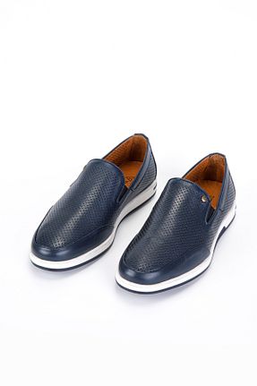 کفش کلاسیک سرمه ای مردانه چرم خالص Vantaggio - کد 942494661