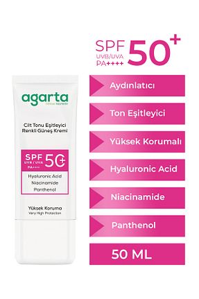 کرم ضد آفتاب صورت SPF 50 + Agarta - کد 926168043