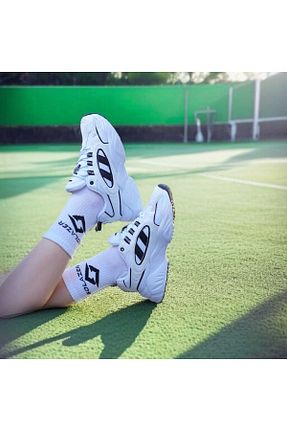 کفش اسنیکر سفید زنانه بند دار SOLAZER - کد 940472036