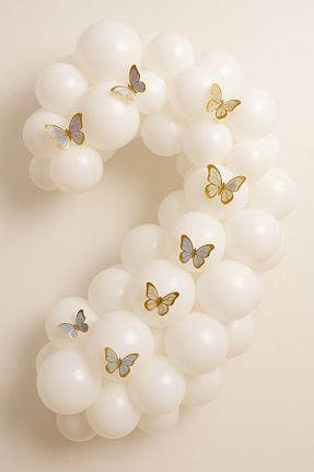 بادکنک سفید UVERTE - کد 941863932