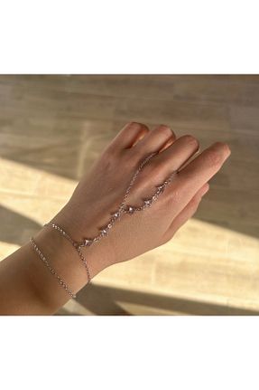 شاهمران جواهر سفید زنانه روکش طلا pop up store - کد 940772254