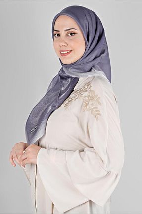 روسری بنفش پلی استر Alvina - کد 801114077