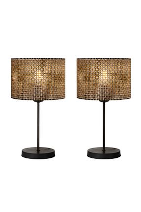 آباژور قهوه ای پارچه AG LightDesign - کد 940766365