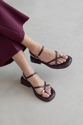 صندل رنگی زنانه پاشنه تخت Stilbagshoes - کد 940778351