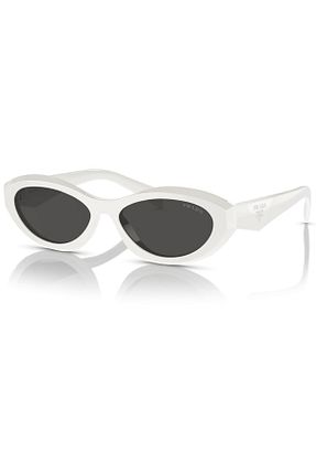 عینک آفتابی سفید زنانه 55 Prada - کد 739463192