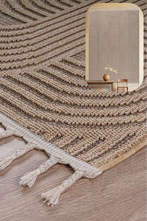 فرش بژ آنتی باکتریال SANRUGS Home & Living - کد 867767189