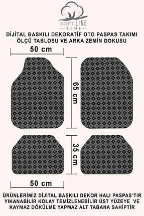 کفپوش خودرو Halı Artızon - کد 938138167