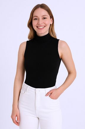 رکابی مشکی زنانه پنبه ای par lingerie pl - کد 860604857