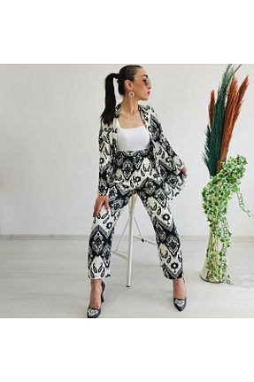کیمونو و کافتان مشکی زنانه لیکرا Altı Üstü Butik - کد 863628698