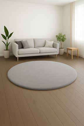 فرش طوسی زیره ضد لغزش KEVLİNE - کد 854232276