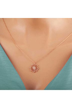 گردنبند نقره رنگی زنانه 925 عیار Gumush - کد 940826177