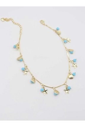 خلخال جواهر زرد استیل (فولاد) MODA - کد 940829137