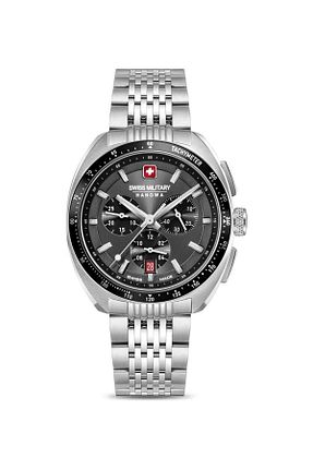 ساعت مچی طوسی مردانه 41 میلی متر Swiss Military - کد 840369570