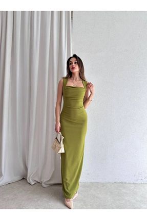 لباس خاکی زنانه بافتنی amcacom - کد 940902657