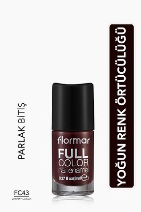 لاک ناخن قهوه ای Flormar - کد 940786797