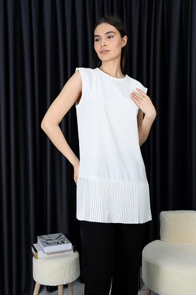 بلوز نباتی زنانه ساده ÇELEBİ STYLE - کد 925993425