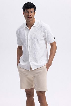 پیراهن سفید مردانه یقه پیراهنی Ellesse - کد 940872749