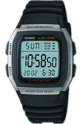 ساعت مچی سفید مردانه 41-45 میلی متر Casio - کد 981043