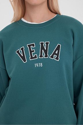 سوئیشرت نارنجی زنانه چاپی VENA - کد 861650355