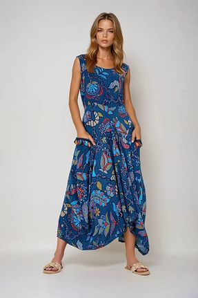 لباس سرمه ای زنانه بافتنی Namaste Vintage - کد 940915742