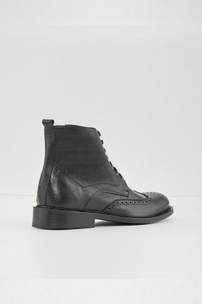 بوت / نیم بوت مشکی مردانه چرم خالص Aldo - کد 858176675