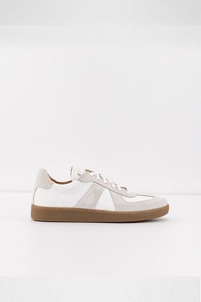 کفش اسنیکر سفید مردانه چرم اصل Aldo - کد 819500221