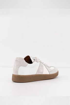کفش اسنیکر سفید مردانه چرم اصل Aldo - کد 819500221
