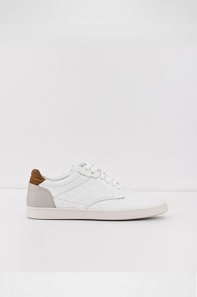 کفش اسنیکر سفید مردانه چرم اصل Aldo - کد 819500258