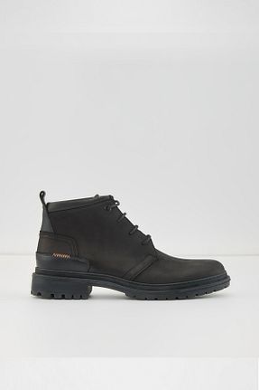بوت / نیم بوت مشکی مردانه چرم خالص Aldo - کد 858177280