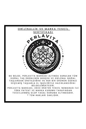 دستبند جواهر آبی زنانه سنگ طبیعی Perlavita - کد 899105111