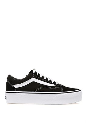 کفش اسنیکر مشکی زنانه بند دار Vans - کد 677035726