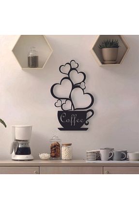 محصول دکوراسیون دیوار مشکی چوب StorHome - کد 641511053