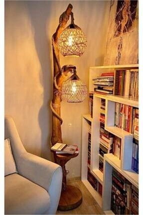 لامبادر قهوه ای چوب menalART Ağaç Tasarım - کد 117525288