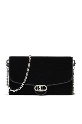 کیف دوشی مشکی زنانه چرم مصنوعی Ralph Lauren - کد 896251838