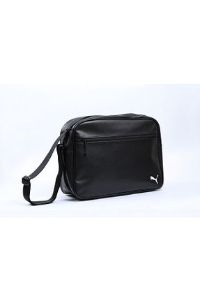 کیف پستچی مشکی زنانه چرم مصنوعی Puma - کد 788652062