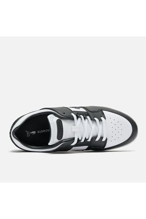 کفش اسنیکر سفید مردانه چرم اصل Lacoste - کد 787410103