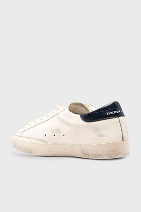 کفش اسنیکر سفید مردانه بند دار Golden Goose - کد 939846212