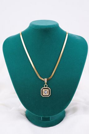 گردنبند استیل ( فولاد ) متالیک زنانه استیل ضد زنگ Bige Sultan - کد 922028473